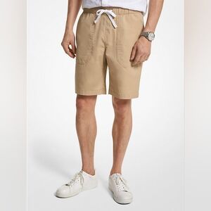 Michael Kors Stretch Cotten Drawstring Shorts
